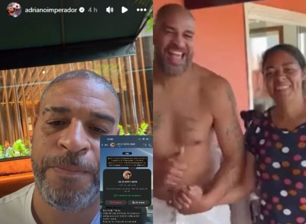 Golpistas enganam mãe de Adriano Imperador e ex-jogador dá prazo para devolução