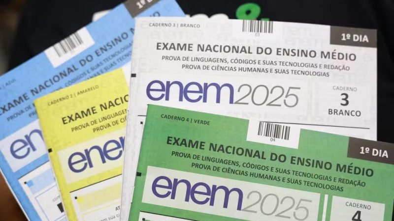 Confira como acessar o resultado do Enem 2025; notas já estão disponíveis
