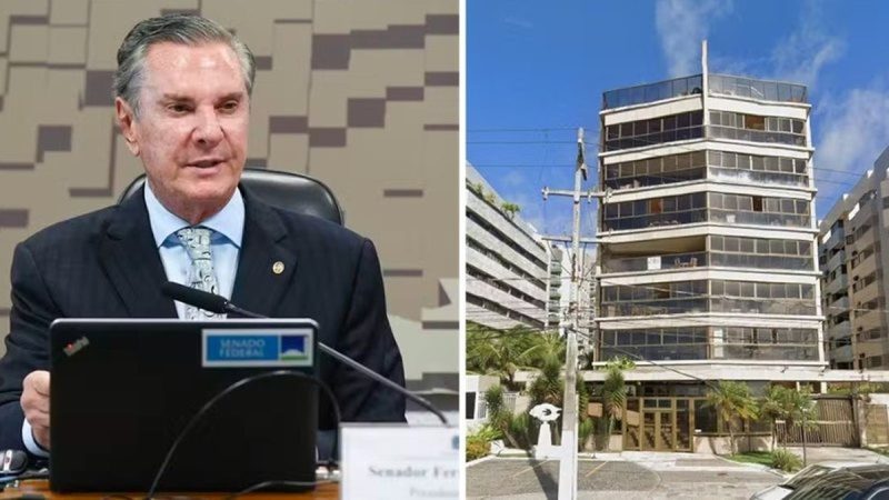 Justiça do Trabalho determina leilão de apartamento onde Fernando Collor de Mello cumpre prisão domiciliar em Maceió