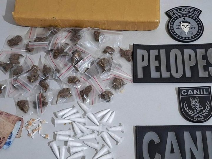 Polícia identifica drogas pela janela e prende mulher no Agreste de Alagoas