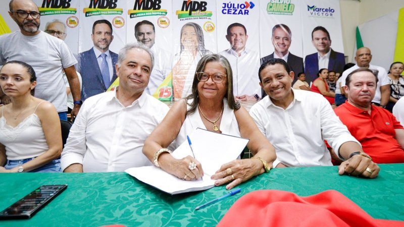 Novo diretório do MDB toma posse em Palmeira dos Índios e define comando do partido no município