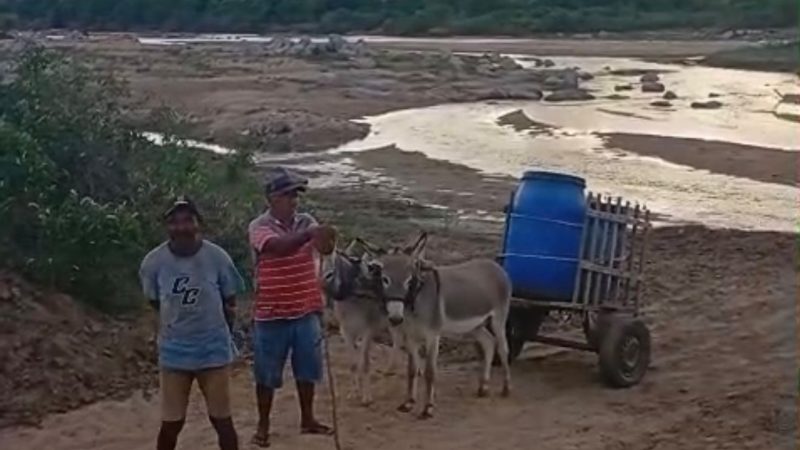 Ribeirinhos denunciam retirada de areia e temem desaparecimento do Rio Ipanema em Major Izidoro