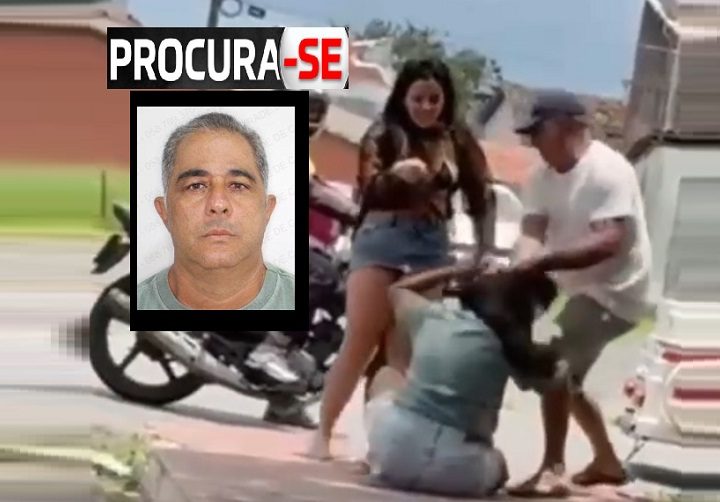 Homem que agrediu esposa por causa de suposta amante está sendo procurado pela polícia
