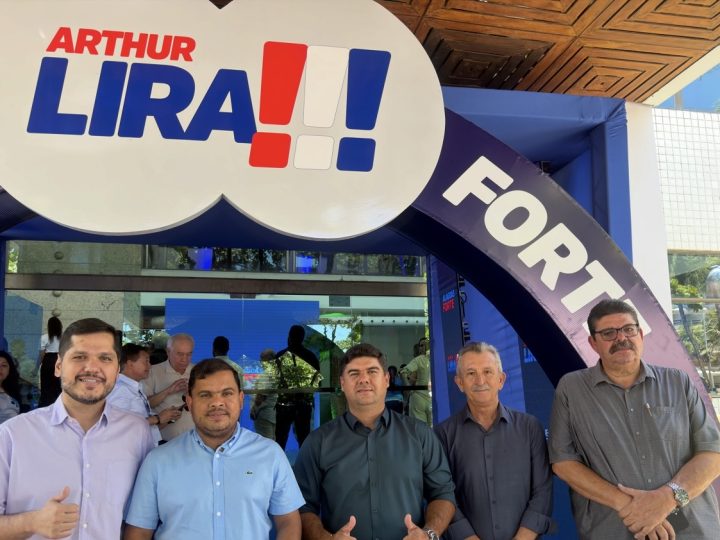 Madson Monteiro lidera comitiva para prestigiar lançamento de candidatura de Arthur Lira ao Senado