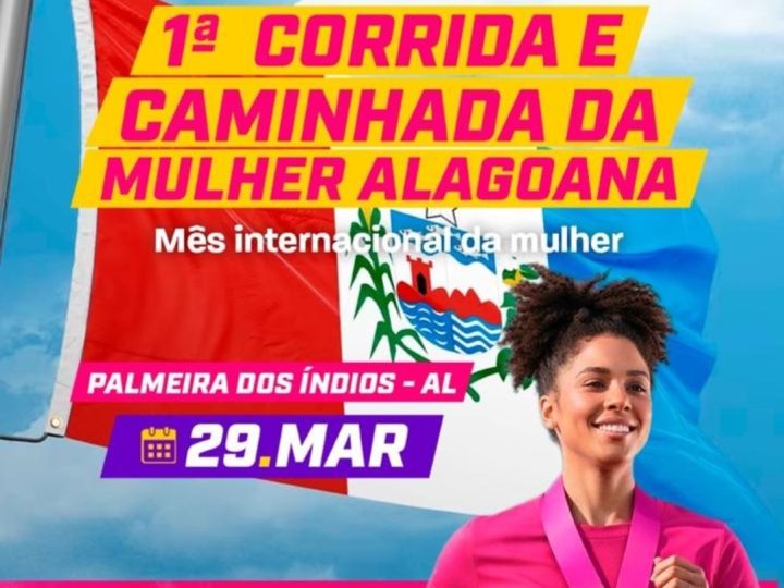 Corrida e Caminhada da Mulher Alagoana movimentará Lago do Goiti em celebração ao protagonismo feminino