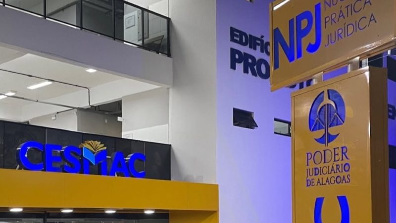 Após socorro a estudantes em incidente Cesmac inicia reparos no teto da instituição