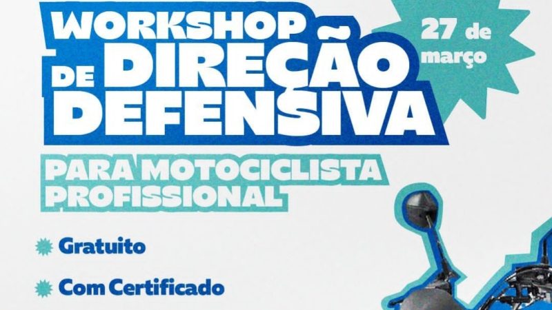 Workshop gratuito vai orientar motociclistas profissionais e reforçar segurança nas entregas em Palmeira dos Índios