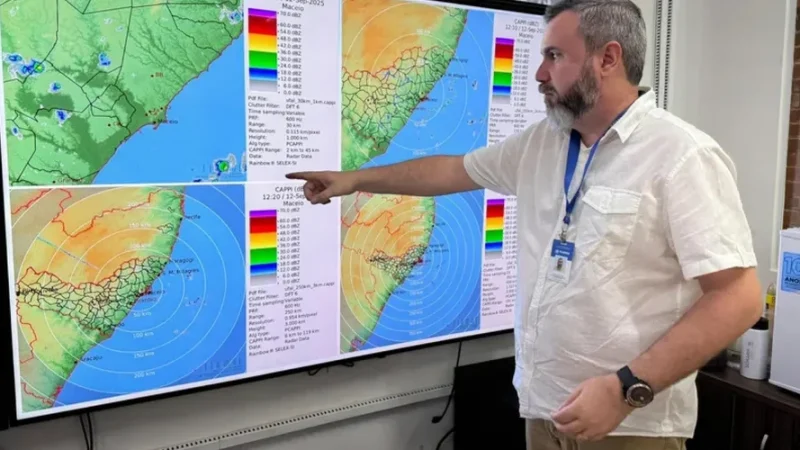 Estado de Atenção: Alagoas pode registrar chuvas intensas nesta terça