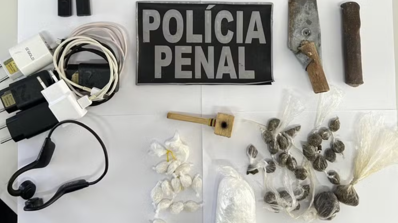 Policiais penais frustram tentativa de fuga e apreendem celulares e drogas em presídio de Maceió
