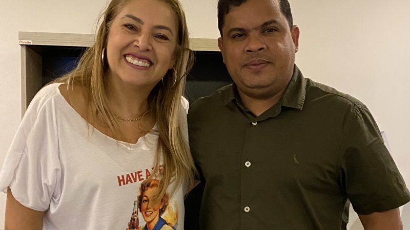 Visita institucional marca agenda entre vice-prefeita e presidente da Câmara em Palmeira dos Índios