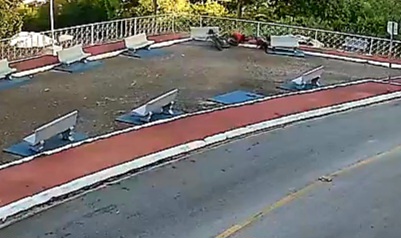 Câmeras de videomonitoramento flagram grave acidente na Serra do Goiti; confira o vídeo