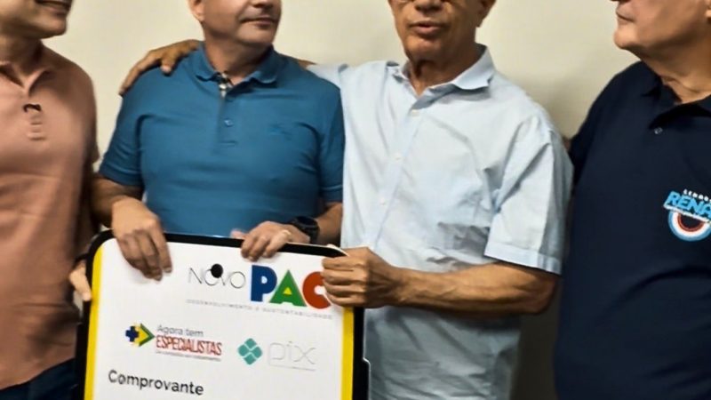 Prefeito Roberto Wanderley assina ordem de serviço para construção do novo CAPS em Estrela de Alagoas